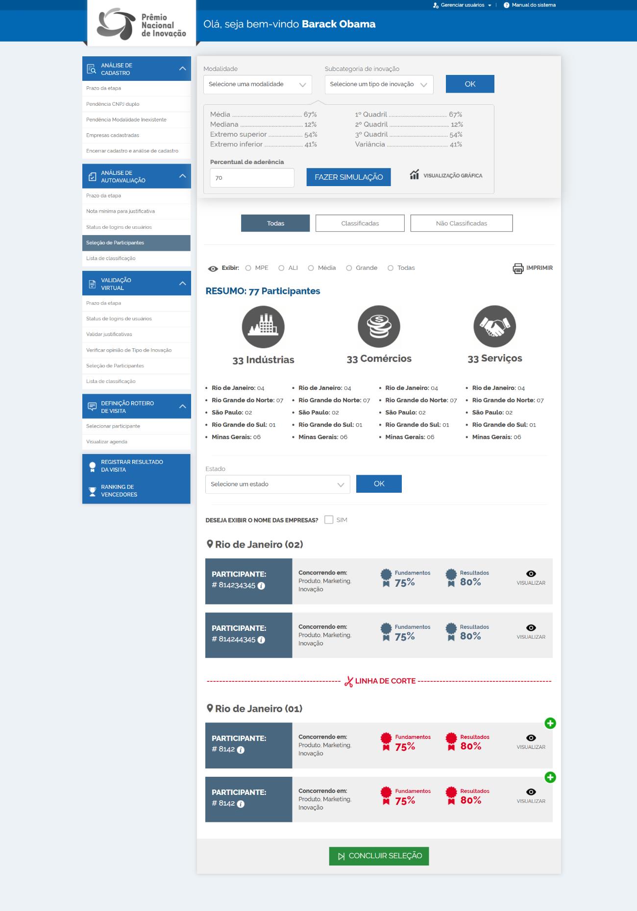 CNI – PNI Project Screenshot